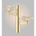 Бра Crystal Lux Rebeca AP2 Gold