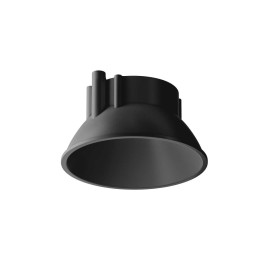 Декоративная черная рамка-отражатель Maytoni Technical для светильников серии Alfa LED Ring8-10W-RD-B