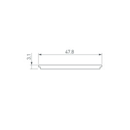 Рассеиватель Arlight Fantom-W49-5000 Silicone 046424