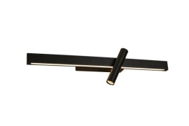 Бра Alfa Light F3924-18 black 19W 60*4.5*H 10