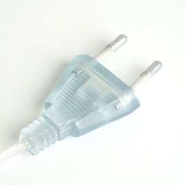 Светодиодная гирлянда Feron CL565 линейная Лед шарики, статичная 3м + 0.3м 2700K с питанием от батареек, прозрачный шнур 48611