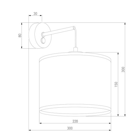 Бра TK Lighting 6858 Juta