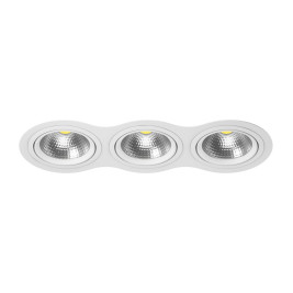 Комплект из светильника и рамки Lightstar Intero 111 (217936+217906+217906+217906) i936060606