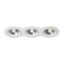 Комплект из светильника и рамки Lightstar Intero 111 (217936+217906+217906+217906) i936060606