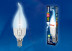 Лампа светодиодная диммируемая Uniel E14 6W 4500K матовая LED-CW37-6W/NW/E14/FR/DIM PLP01WH UL-00000727