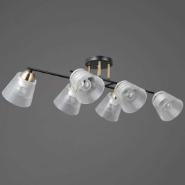 Люстра Illumico IL0845-6CSQ-25BKAB ELITE