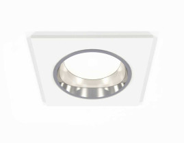 Комплект встраиваемого светильника Ambrella light Techno Spot XC6520003 SWH/PSL белый песок/серебро полированное (C6520, N6112)