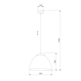 Подвесной светильник TK Lighting 3193 Faro Graphite