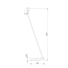 Торшер TK Lighting 5071 Redo White