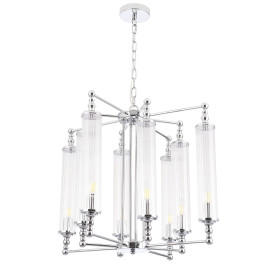 Подвесная люстра Crystal Lux Tomas SP8 D650 Chrome