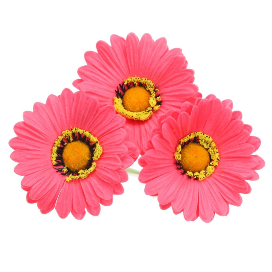 Цветы искусственные &quot;Букет Гербер&quot; (Real Touch), L12 W12 H33 см