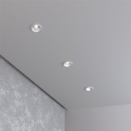 Встраиваемый светодиодный светильник Elektrostandard 15269/LED белый/сатин никель a056020