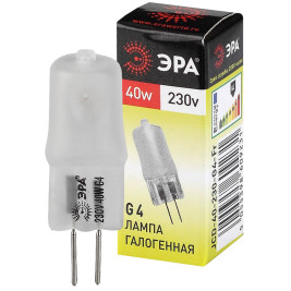 Лампа галогенная Эра G4 40W 3000K G4-JCD-40W-230V-FR C0039282