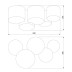 Потолочный светильник TK Lighting 4394 Mona Gray