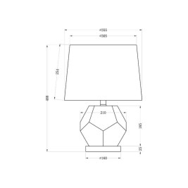 Настольная лампа Garda Decor 22-88259