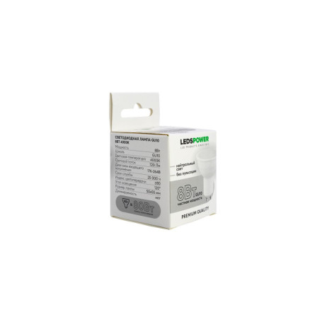 Светодиодная лампа LEDS POWER GU10 8Вт 4000К 006826
