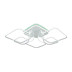 Потолочная светодиодная люстра Profit Light 6047/6B WHT