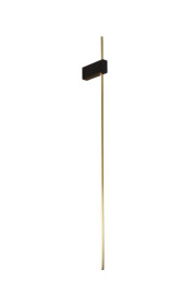 Бра Alfa Light F3924-21 black+gol d 10W 80*11.5*2 .5