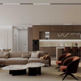 Трековый линейный светильник Hesby Lighting ElDeko, 24Вт-4000К, чёрный HSBL_0080