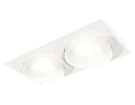 Комплект встраиваемого светильника Ambrella light Techno Spot XC7635044 SWH/FR белый песок/белый матовый (C7635, N7165)