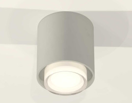 Комплект накладного светильника Ambrella light Techno Spot XS7724015 SGR/FR серый песок/белый матовый (C7724, N7165)