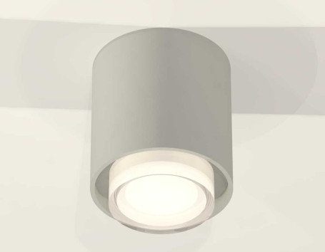 Комплект накладного светильника Ambrella light Techno Spot XS7724015 SGR/FR серый песок/белый матовый (C7724, N7165)