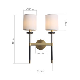Бра ST Luce Veritas SL1404.301.02