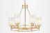 Подвесная люстра Lumina Deco Marietta LDP 8025-6 F.GD+WT