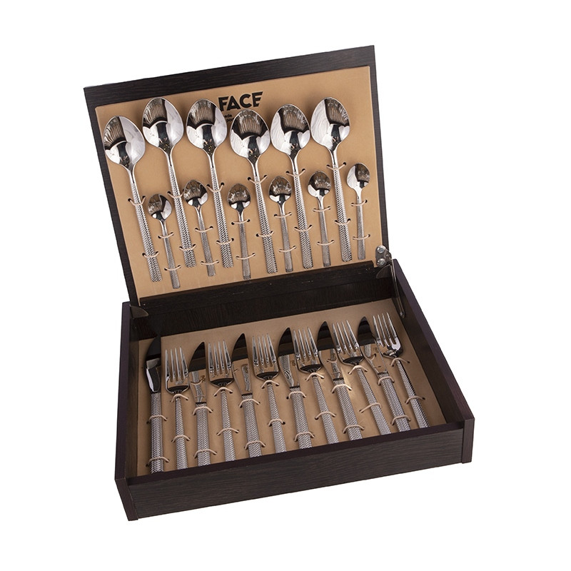 Набор столовых приборов на 6/24пред.&quot;HERA&quot; плат.