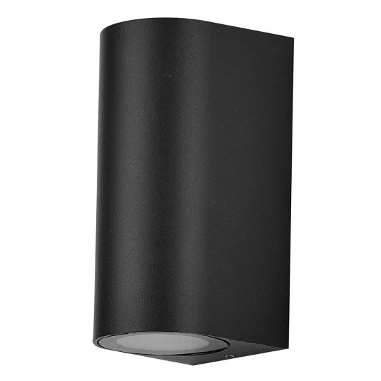 Светильник садово-парковый Feron DH023,на стену, GU10 MR11 230V, черный