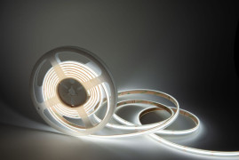Светодиодная влагозащищенная лента Fiberli 480S-50-67 9,6W/m 480LED/m холодный белый 5M 12840101
