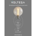 Лампа светодиодная филаментная Voltega 271 E27 4W 1800K прозрачная 8568