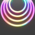 Гибкий неон Maytoni 17,2W/m 384LED/m 2835+2016LED/m 1313SMD теплый белый + RGB 5М 20304