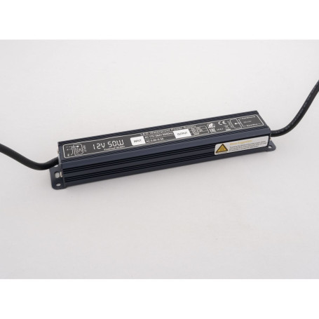 Блок питания LEDS POWER 50Вт 12В IP67 алюминий 004976