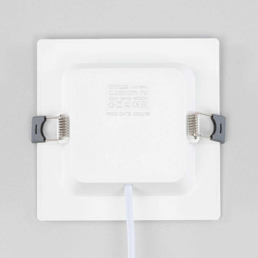 Встраиваемый светодиодный светильник Citilux Галс CLD55K07N