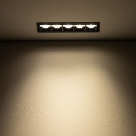 Встраиваемый светильник Nowodvorski Midi Led Black 10062
