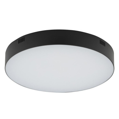 Потолочный cветильник Nowodvorski Lid Round Led Black 10410