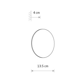 Уличный настенный светильник Nowodvorski Aria Led S Black 11562