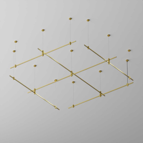 Шинопровод Maytoni Technical Flarity латунь 2м TRX154-112BS