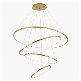 Люстра подвесная Alfa Light F0424-11 400+600+800+10000mm gold