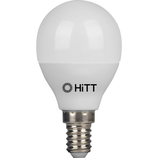 Лампа HiTT-PL-G45-13-230-E14-6500