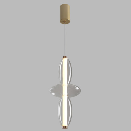 Подвесной светодиодный светильник Crystal Lux Quasar SP14W Led Transparent