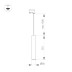 Трековый светодиодный светильник Arlight LGD-Pipe-Track-Hang-2TR-R50-9W Day4000 037428