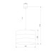 Подвесной светильник TK Lighting 3211 Tago Black