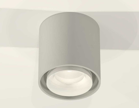 Комплект накладного светильника Ambrella light Techno Spot XS7724016 SGR/FR/CL серый песок/белый матовый/прозрачный (C7724, N7160)
