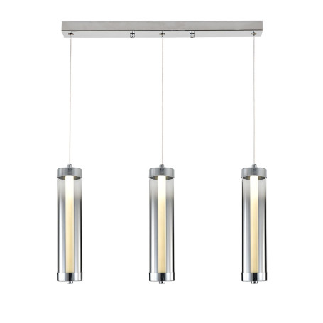 Подвесной светодиодный светильник Indigo Rilucente 11061/3P Chrome V000148L