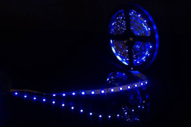 Светодиодная лента SWG 4,8W/m  60Led/m 3528SMD синий 5M SWG360-12-4.8-B-М 009469