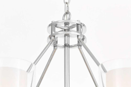 Подвесная люстра Lumina Deco Marietta LDP 8025-8 CHR+WT