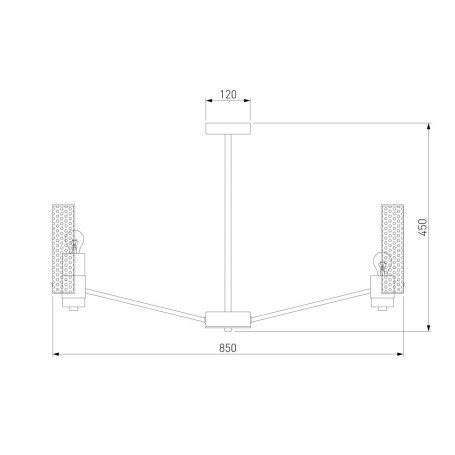 Потолочная люстра Eurosvet Grino 70139/8 латунь