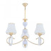 Подвесная люстра Arte Milano Florentia-2387 302387/3 Wh/Gd
